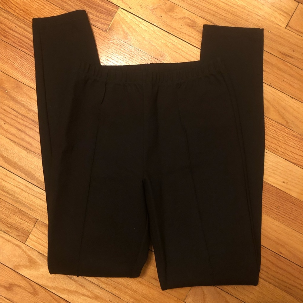 Like New American Apparel Black Ponte Leggings